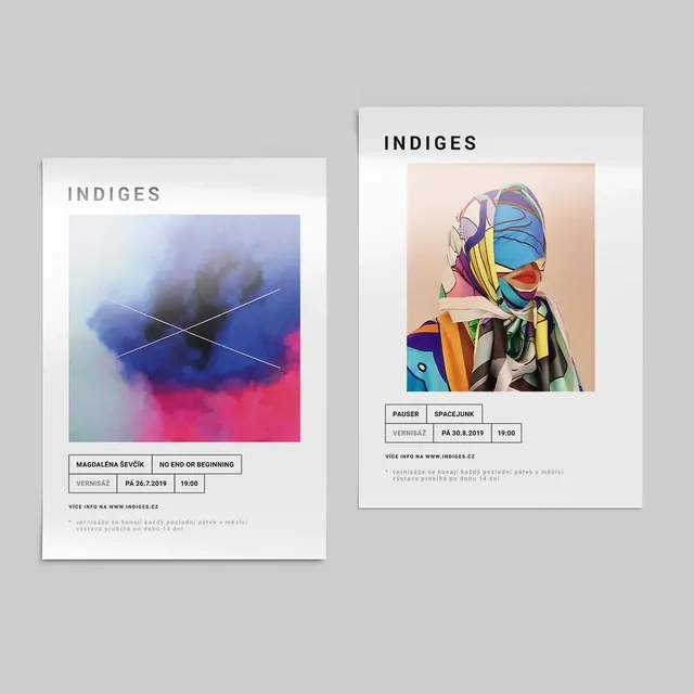Grafické návrhy pozvánek galerie