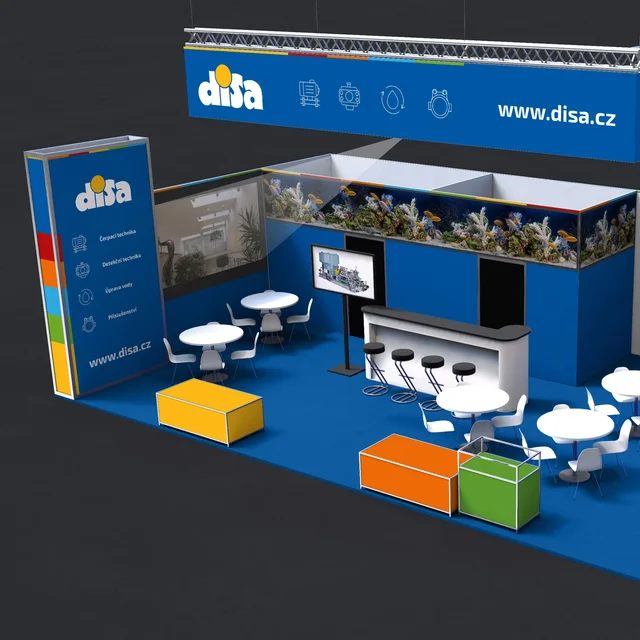 Návrh veletržního stánku pro veletrh